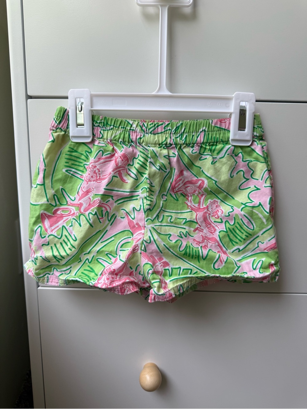 Lilly Pulitzer vintage/y2k musical monkeys shorts